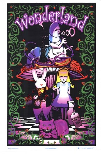 Wonderland II (blacklight) - Poster (23x35)