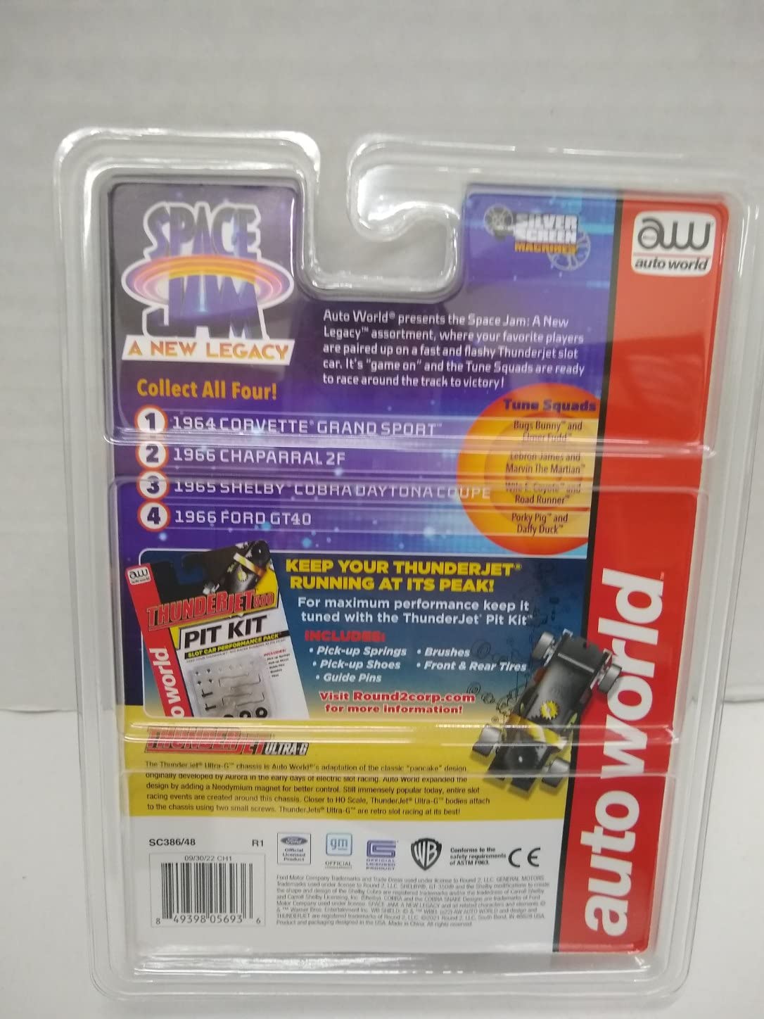 Auto World SC386-4#9 1966 GT40 HO Scale Electric Slot Car