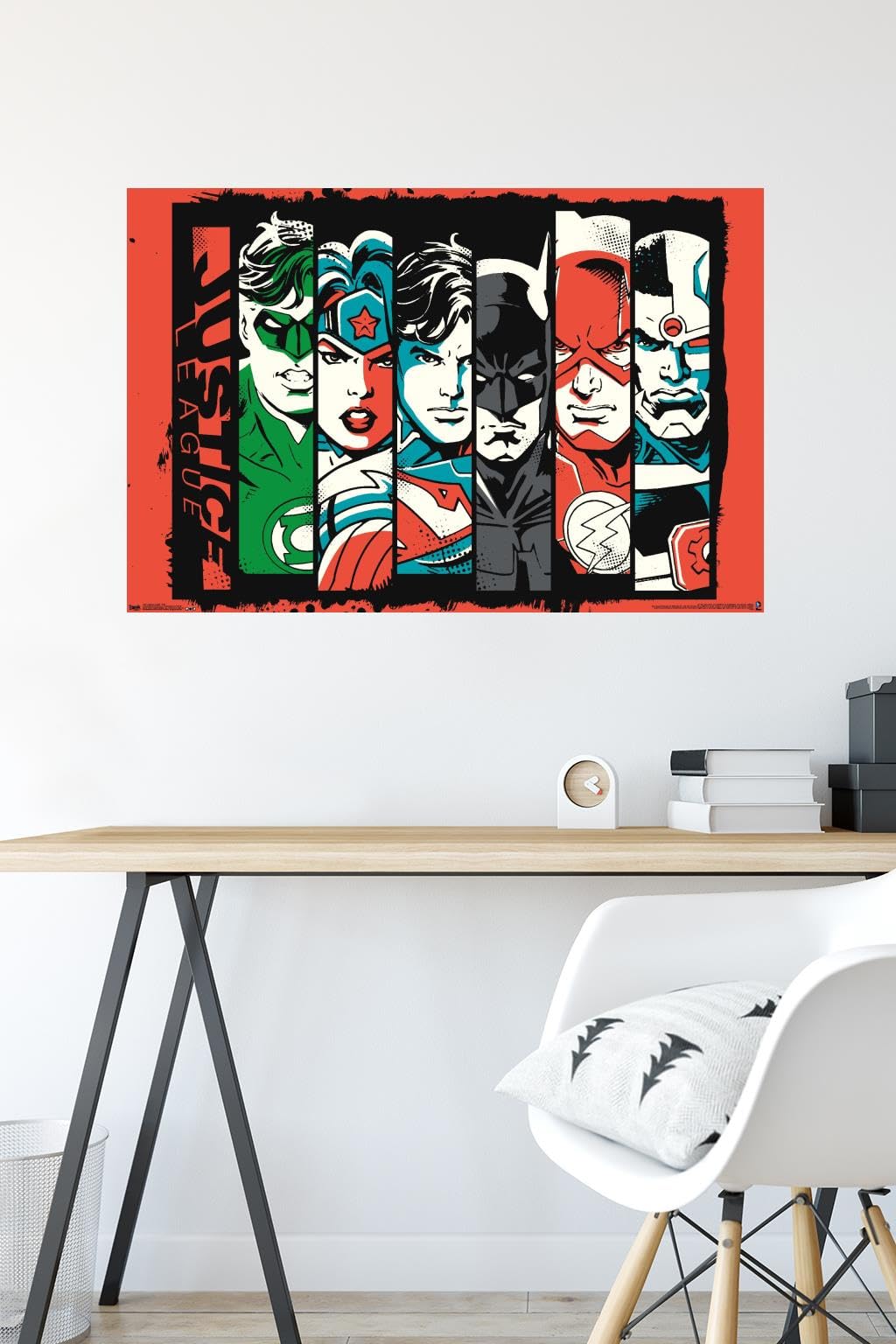 Trends International Justice League Bars Wall Poster 22.375" x 34"