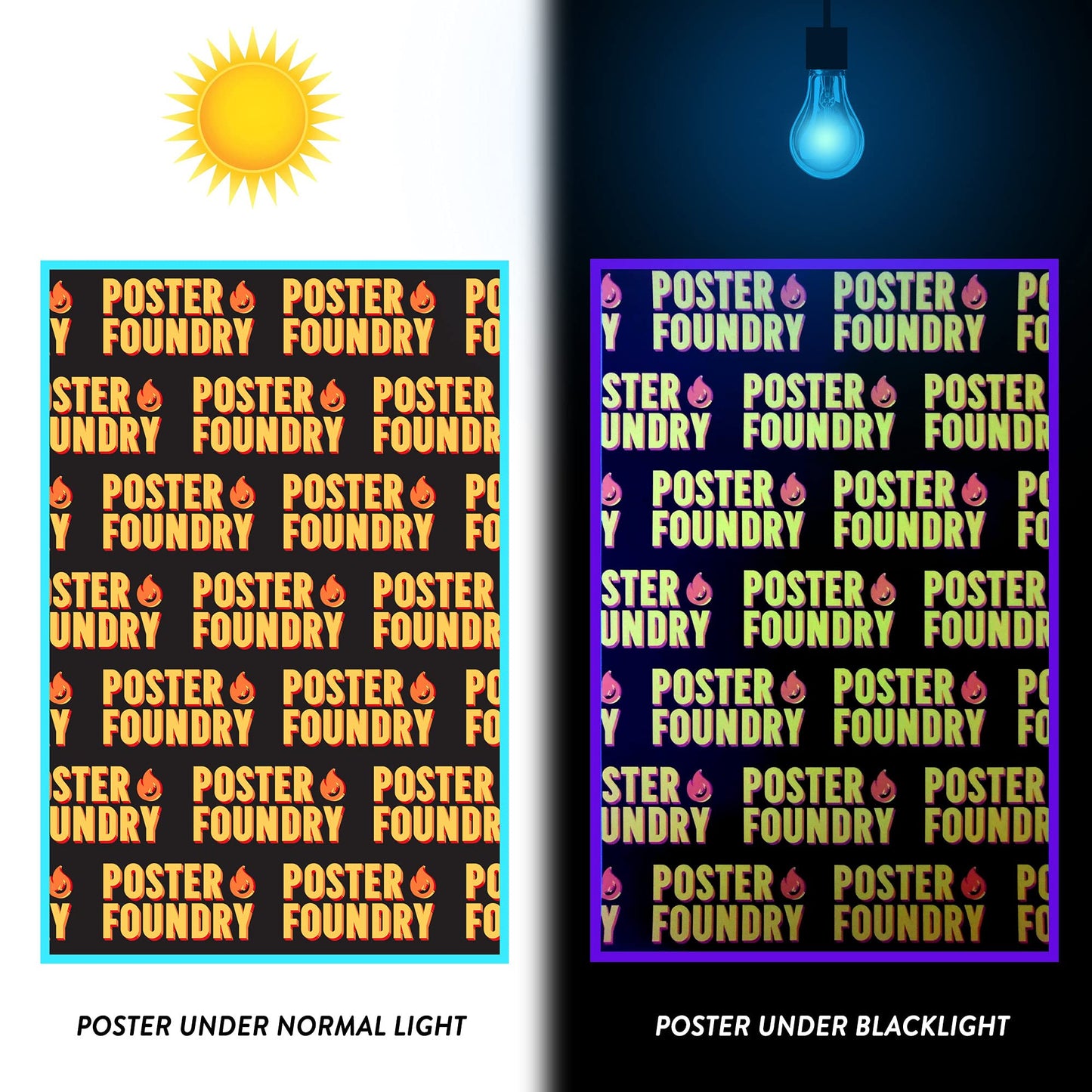 Angel of Death - by Chris Dyer - Blacklight Poster - 23" x 35"