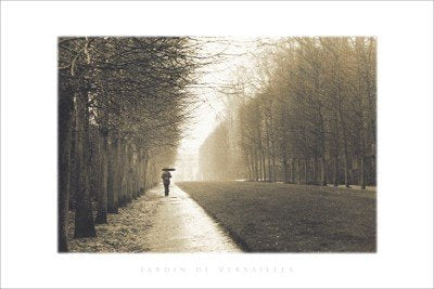 Jardin de Versailles by Anonymous - 24 x 36 inches - Fine Art Print / Poster