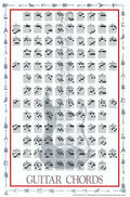 Guitar Chords Poster Print, 22x34
