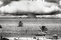 Pyramid America Atomic Bomb Mushroom Cloud Nuclear Weapon Explosion History B&W Photograph Photo Cool Wall Decor Art Print Poster 36x24