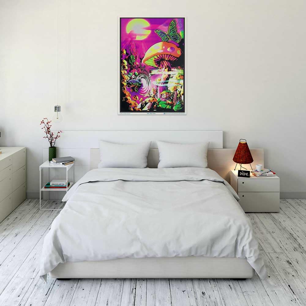 Magic Valley - Flocked - Blacklight Poster - 23" x 35"