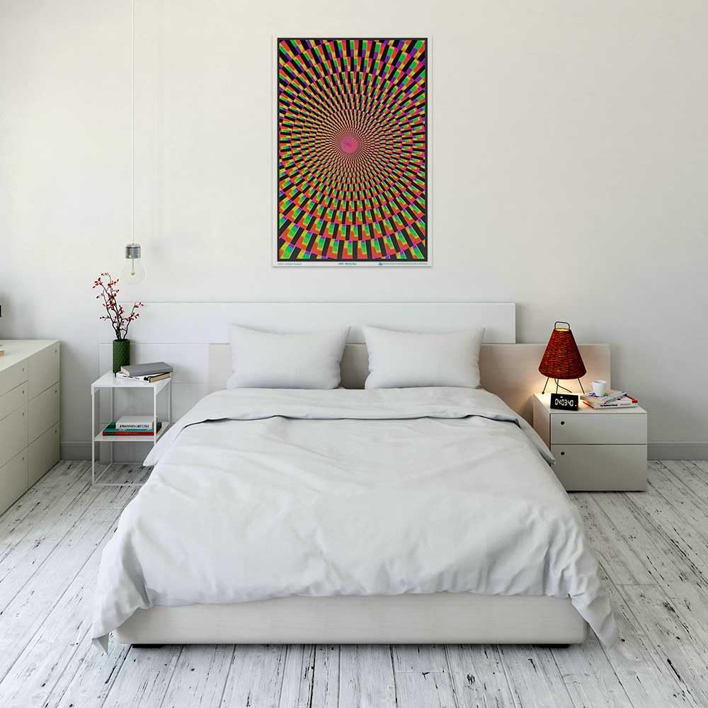 Mind's Eye - Flocked - Blacklight Poster - 23" x 35"
