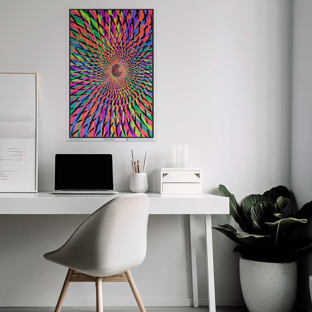Andromeda - Flocked - Blacklight Poster - 23" x 35"