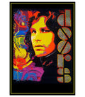 Jim Morrison Blacklight Poster