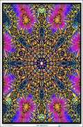 Mind Bend - Flocked - Blacklight Poster - 23" x 35"