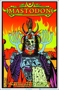 Mastodon- Emperor of Sand Blacklight Poster - Flocked - 23" x 35"