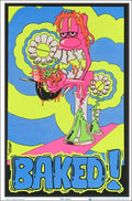 Dijkoo Baked! by Trog Blacklight Poster - Flocked - 23" x 35"
