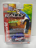 Auto World SC380-2B Rally World Stage 2005 H2 HO Scale Electric Slot Car - Red, White, and Blue