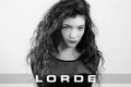 Poster Import 9448 Lorde Portrait Poster Print; 24 x 36 b/w