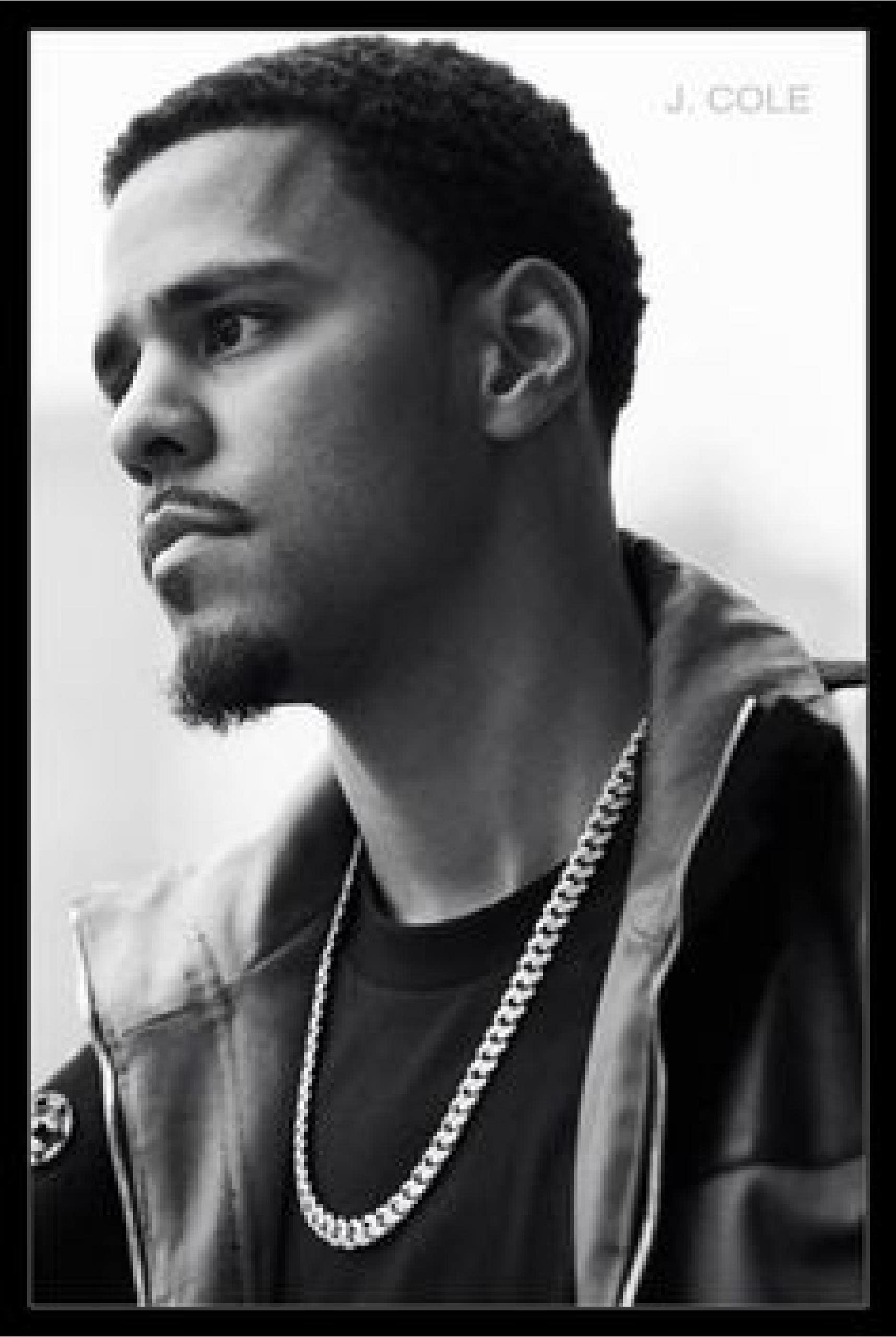J. Cole Portrait Poster Poster Print - Item # 5171