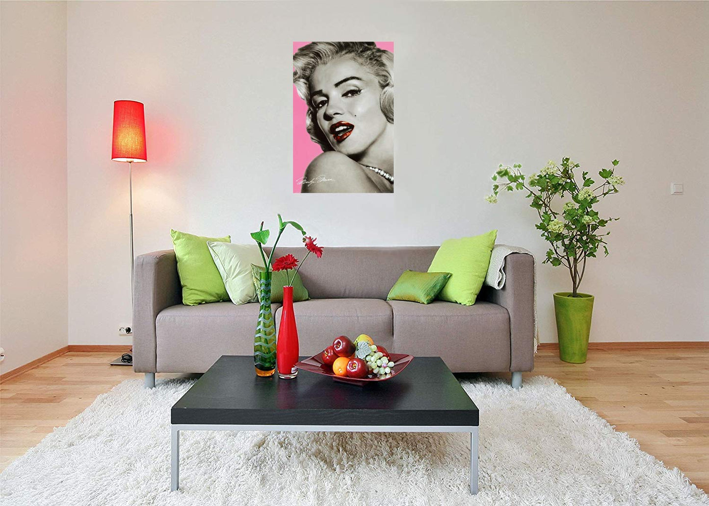 GB Eye Marilyn Monroe Lips Poster