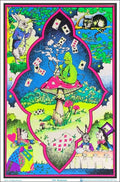 Wonderland - Flocked - Blacklight Poster - 23" x 35"