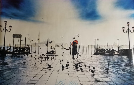 Venice Kiss Poster 24X36"h Wall art - Paper Print