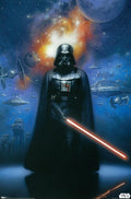 Trends International Star Wars: Saga - Vader in Space Wall Poster, 22.375" x 34", Premium Unframed Version