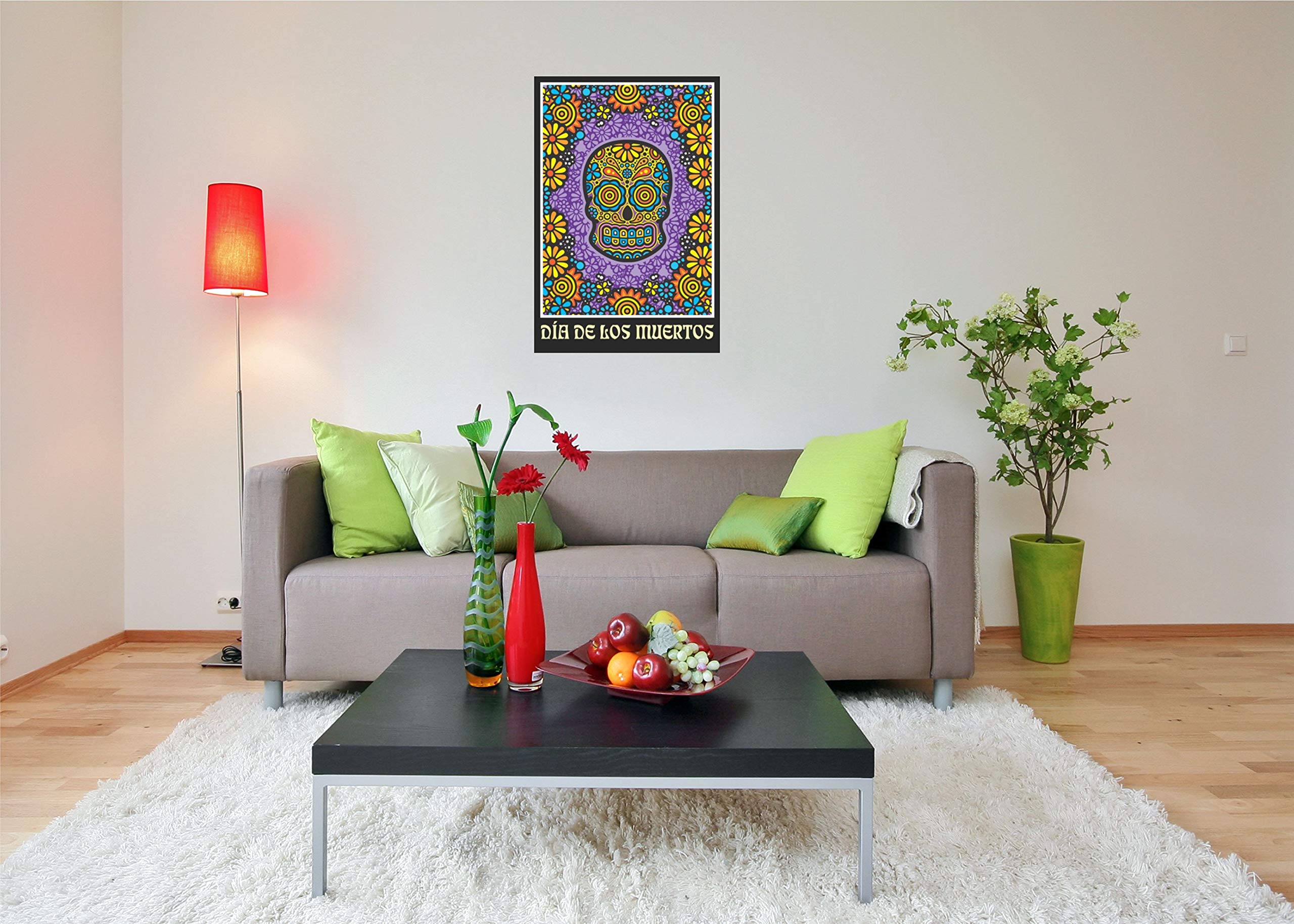 Day of The Dead by Charlie Hardwick 24x36 Poster Art Print Dia De Los Muertos