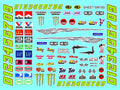Die-Cut to Shape Sm-100 - R/c & Slot Car 1/12-1/10 Scale and Smaller Autographic Detailing Body/Shell for Lexan-Polycarbonate and monocoat