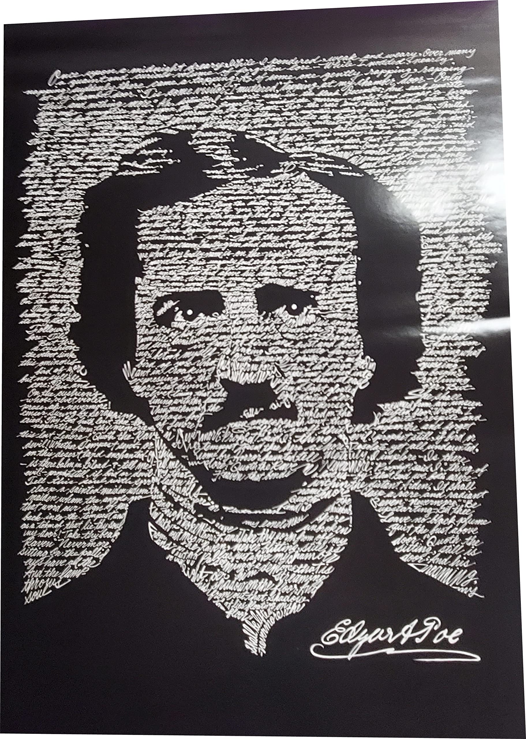 EDGAR ALLAN POE - RAVEN POSTER - 23" x 35" - #3053