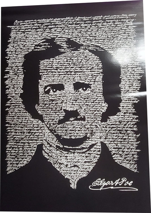 EDGAR ALLAN POE - RAVEN POSTER - 23" x 35" - #3053