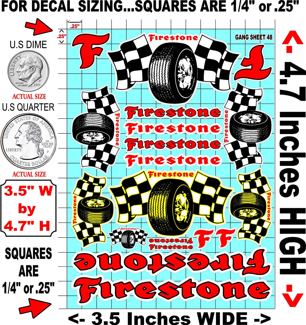 White Vinyl R/C Racing Sponsor Sticker Gang Sheet 48-1/24-1/16th Scale Model Decal Sticker Sheet Radio Control Lexan Body - Decorate Your R/c Cars, Boats, Trucks Scale Model � Die-Cut to Shape