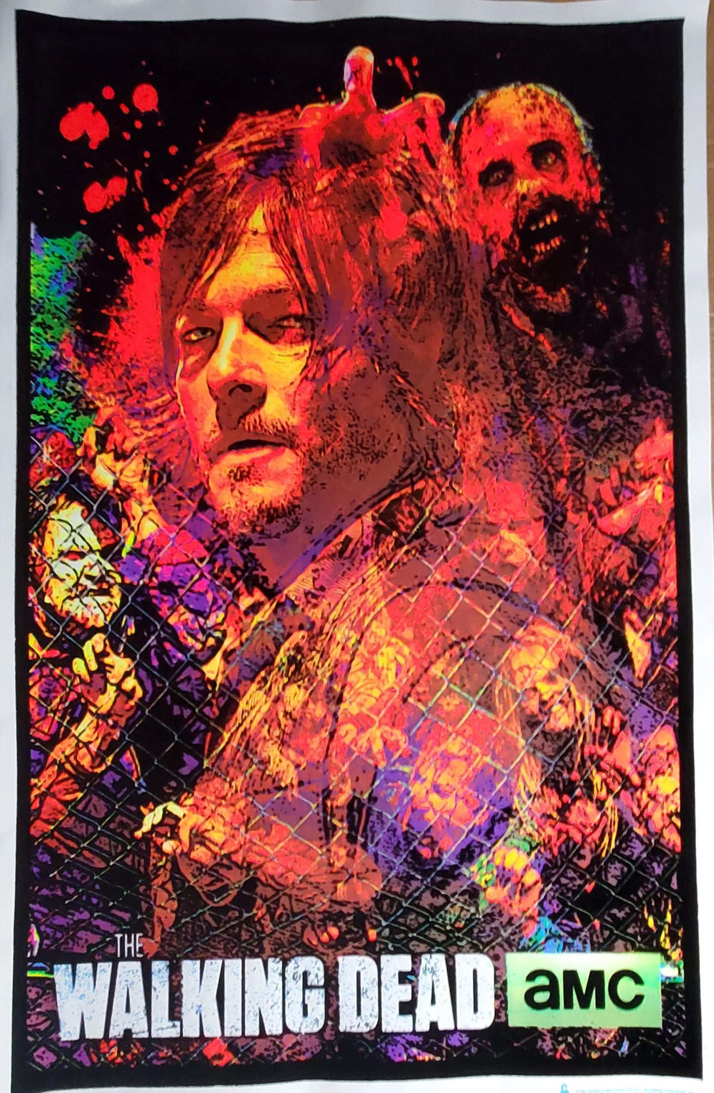 WALKING DEAD -DARYL - BLACK LIGHT POSTER - 23" x 35"