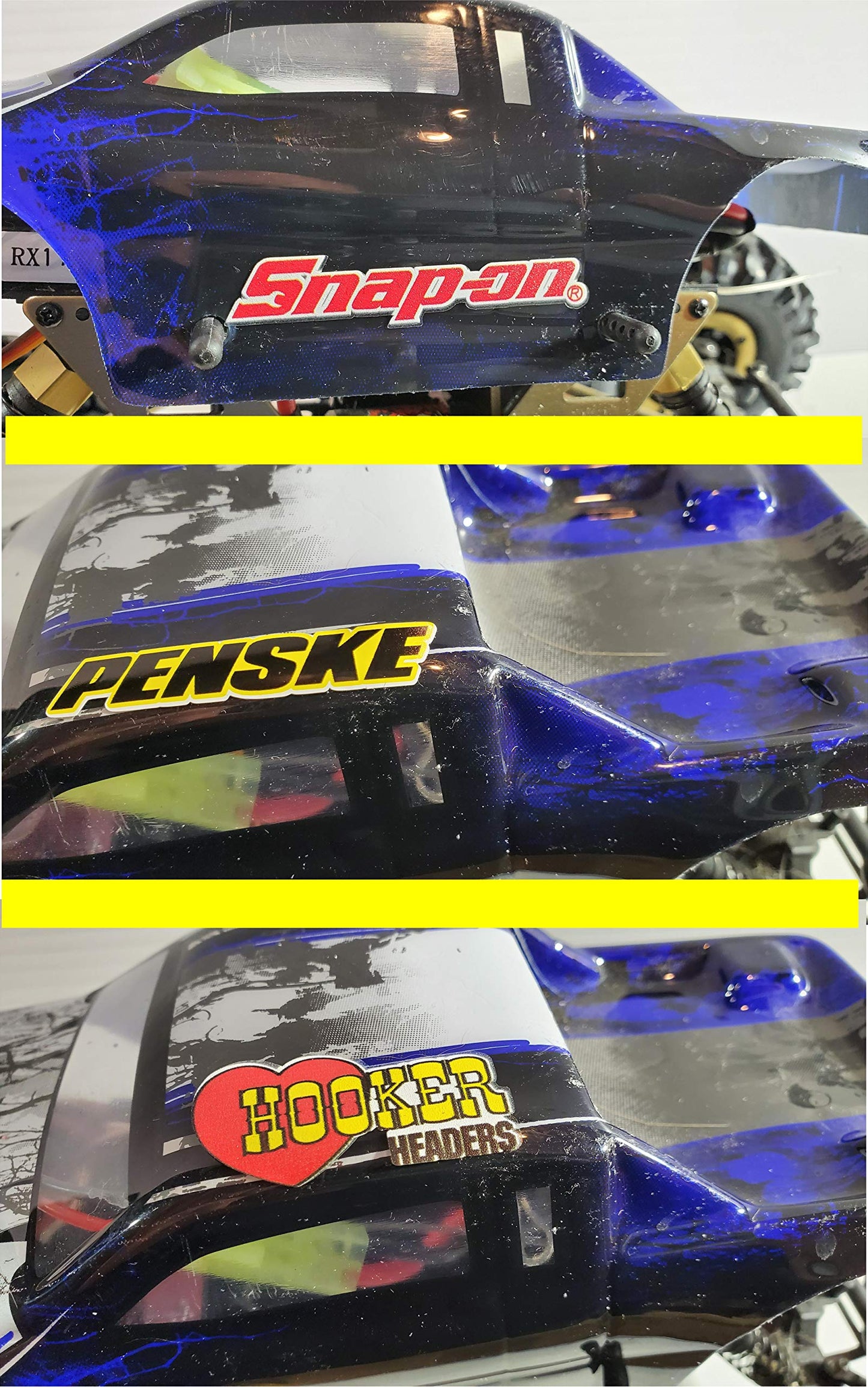 ACE- JEGS Sticker Gang Sheet 24-1/10 Scale White Vinyl R/C Model Decal Sticker Sheet Radio Control Lexan Body - Decorate Your R/c Cars, Boats, Trucks Along with Any Other Scale Model Kit.