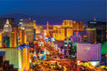 Las Vegas Strip Skyline Night View Wall Poster 24x36#0481, Cityscape Art Print