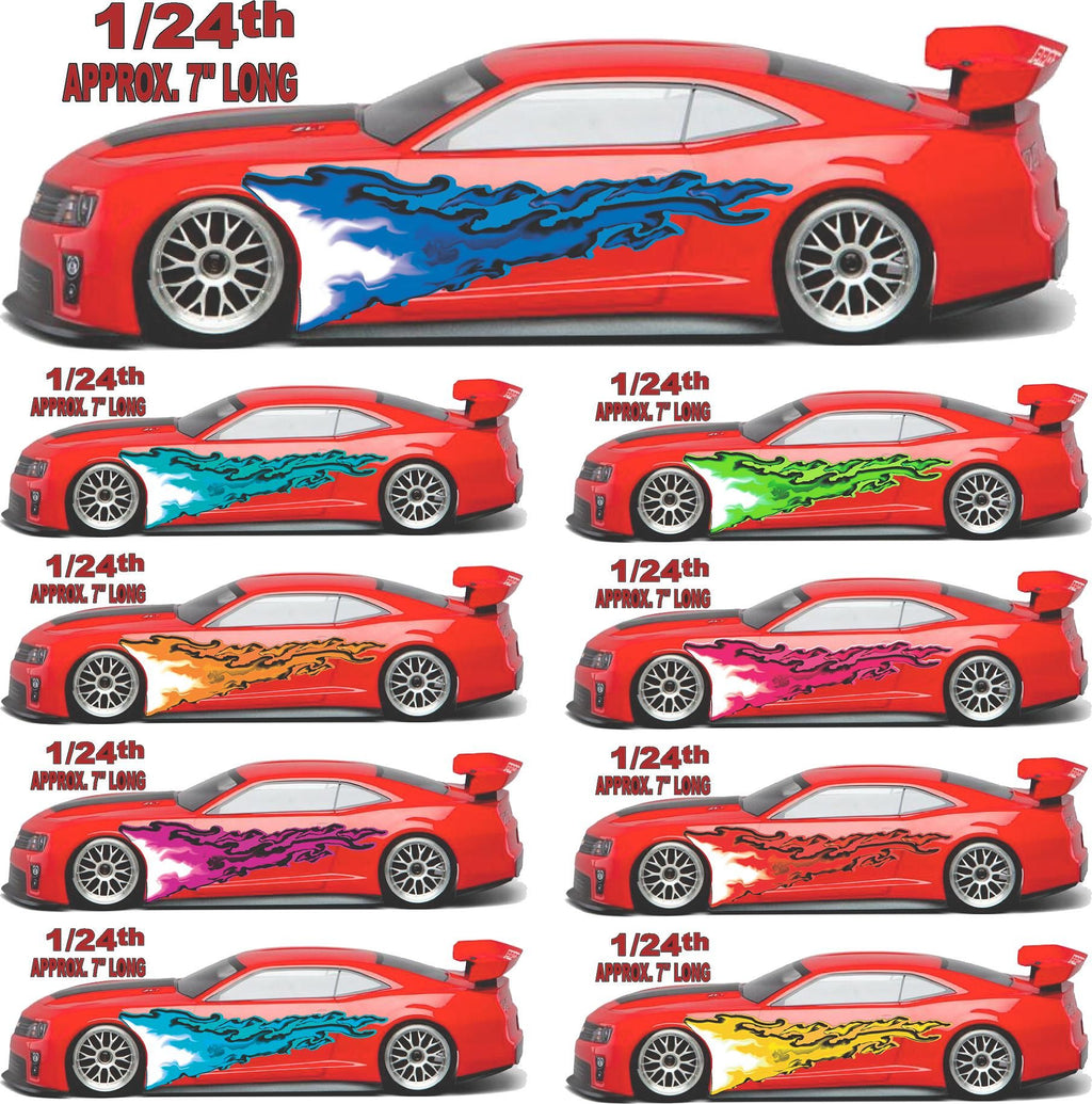 White Vinyl Gloss Blue Sheet 125 Stockcar Vinyl R/C Racing Sponsor Sticker Small-1/24-1/16th Scale Model Decal Sticker Radio Control Lexan Body-Graphics for R/c Cars, Boats, Trucks Scale Model–Die-Cut
