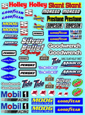 Clear Matte Vinyl Sheet 2- 1/16-1/12-1/10th Scale R/C Model Decal Sticker Sheet Radio Control Lexan Body