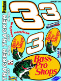 Racing Sponsor Sticker Gang Sheet 90-1/16-1/12-1/10th Scale White Vinyl R/C Model Decal Sticker Sheet Radio Control Lexan Body - Decorate Your R/c Cars, Boats, Trucks Other Scale Model Kit