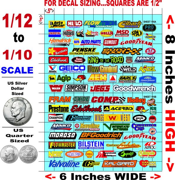 Clear Matte Vinyl Sheet 116 - 1/16-1/12-1/10th Scale R/C Model Decal Sticker Sheet Radio Control Lexan Body
