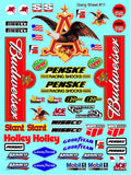 Clear Matte Vinyl Sheet 11 - 1/16-1/12-1/10th Scale R/C Model Decal Sticker Sheet Radio Control Lexan Body