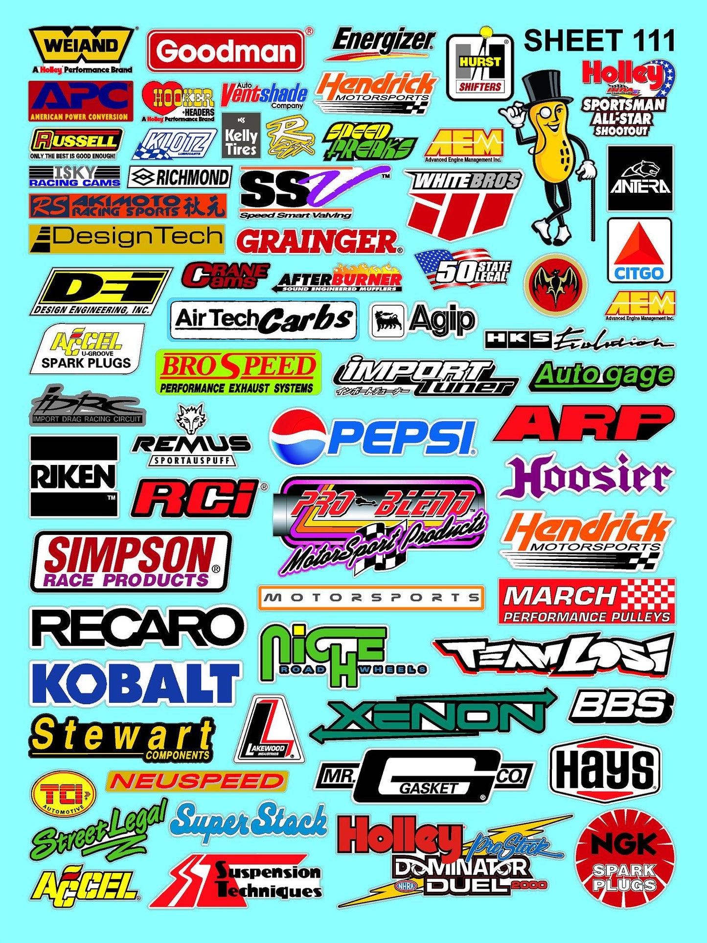 Clear Matte Vinyl Sheet 111 - 1/16-1/12-1/10th Scale R/C Model Decal Sticker Sheet Radio Control Lexan Body