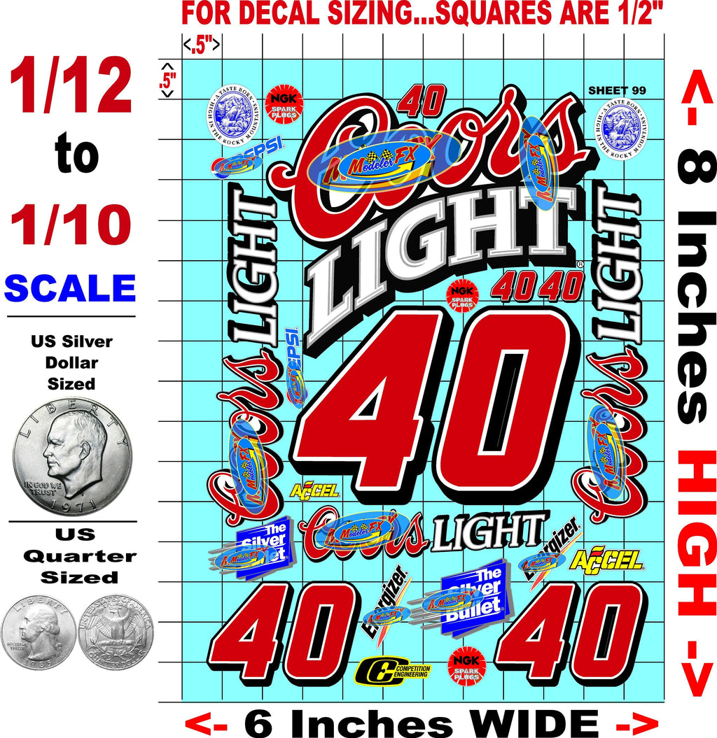 Clear Matte Vinyl Sheet 99 - 1/16-1/12-1/10th Scale R/C Model Decal Sticker Sheet Radio Control Lexan Body