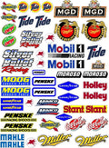 Clear Matte Vinyl Sheet 3- 1/16-1/12-1/10th Scale R/C Model Decal Sticker Sheet Radio Control Lexan Body