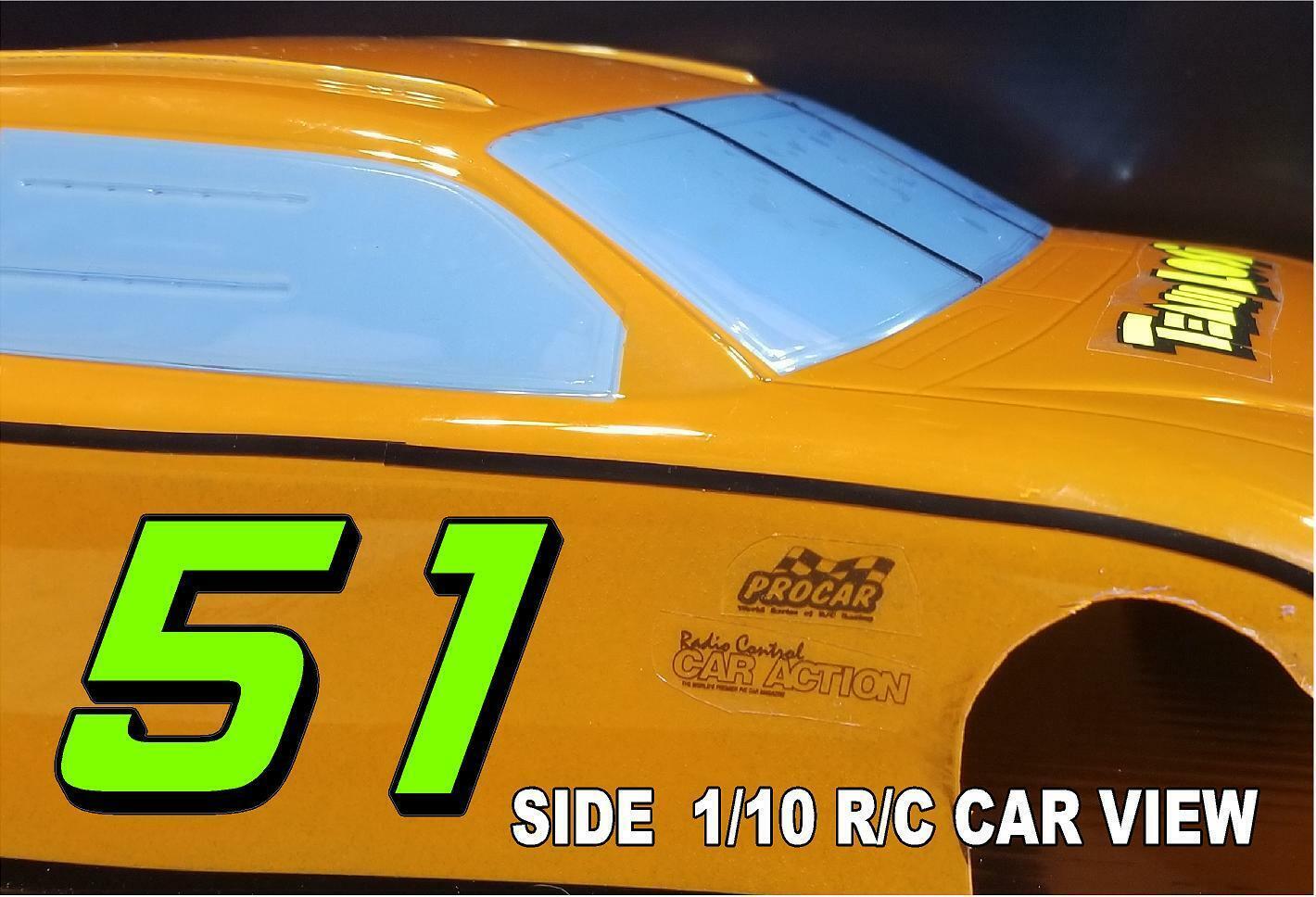 BURGANDY W/ outline #6 Racing Numbers Vinyl Decal Sheet -Nascar-GMC
