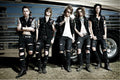 Poster art #3137 -Asking Punk Rock Style Black Ripped Jeans and Denim Vest Costume Set, Gothic Alternative Fashion, Unisex alexandria